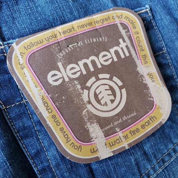 Element Skateboards Vintage Jeans (28x32, Straight Fit) NWT Y2K - Picture 10 of 12